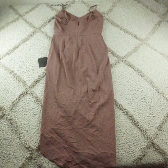 Lulu's Reinette V-Neck Midi Dress Womens Small NEW NWT - Picture 13 of 14